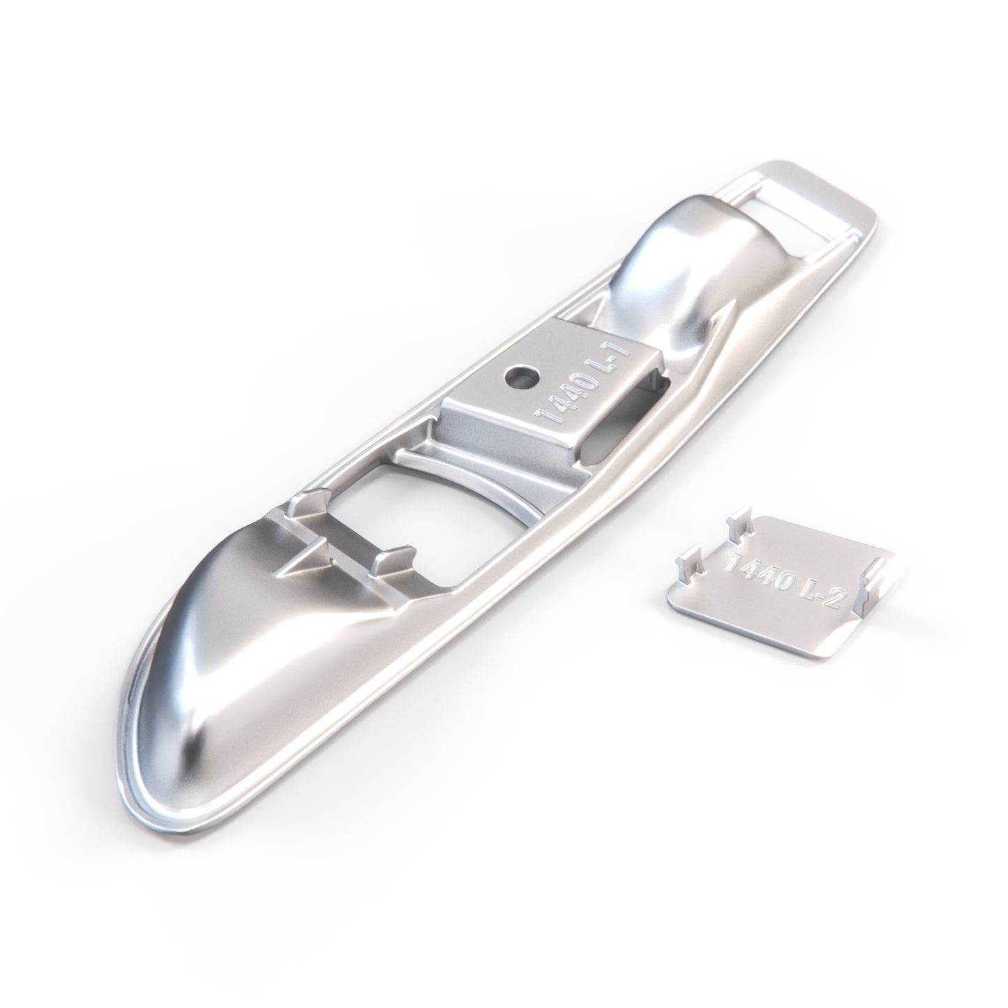Mercedes W107 R107 Interior Handle Abdeckung Verkleidung Or Chrome A1077660191 / A1077660611 + A1077660511