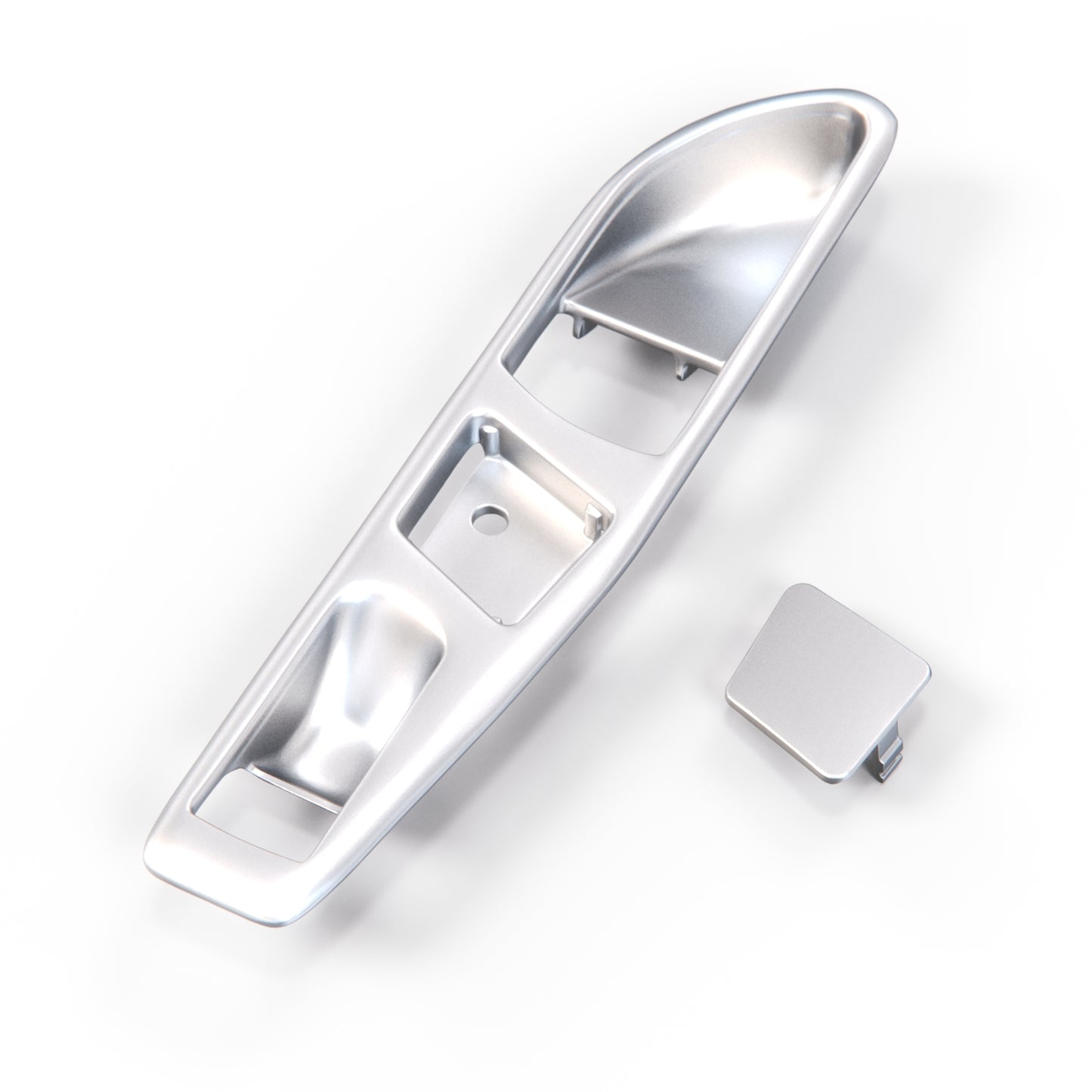Mercedes W107 R107 Interior Handle Abdeckung Verkleidung Or Chrome A1077660191 / A1077660611 + A1077660511