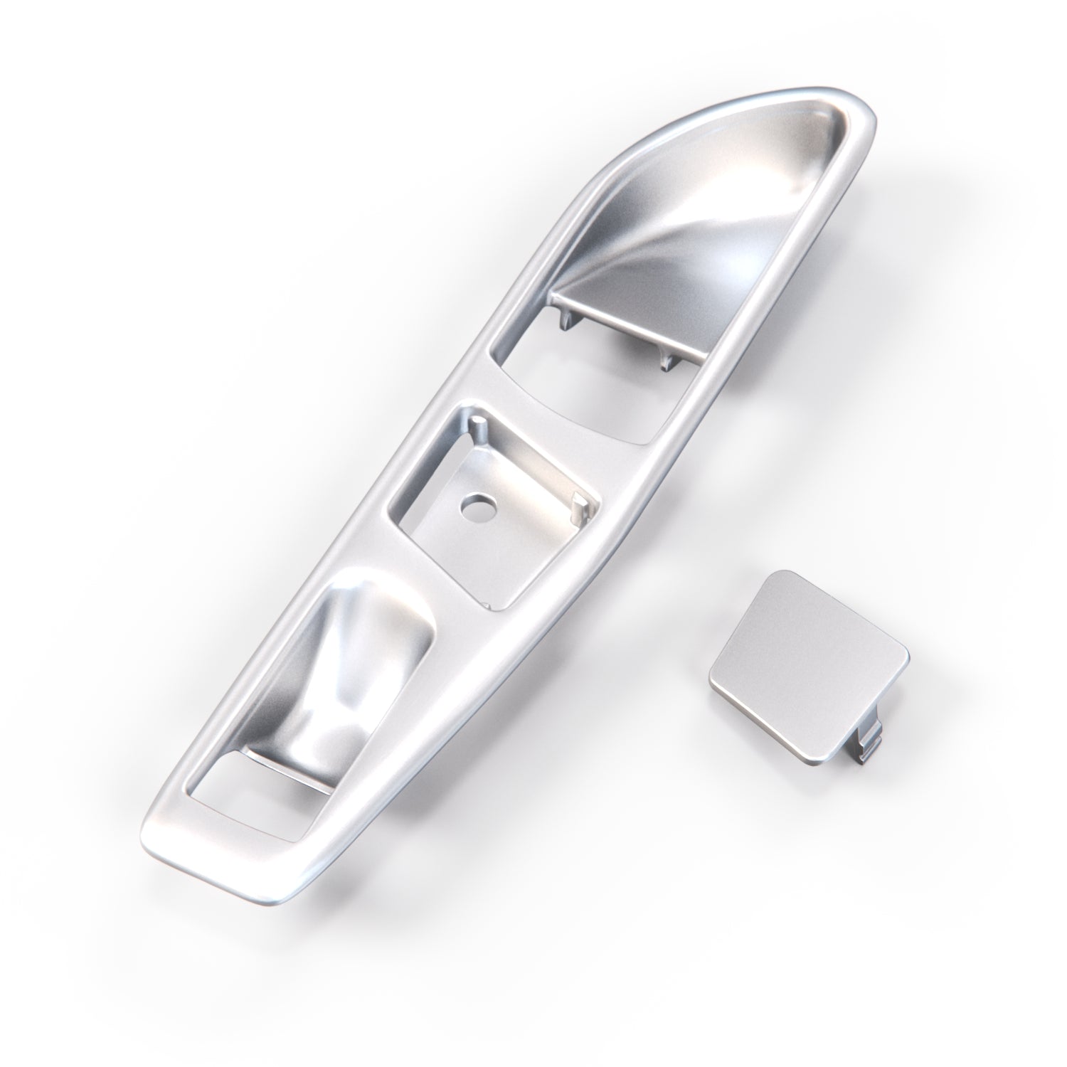 Mercedes W107 R107 Interior Handle Abdeckung Verkleidung Or Chrome A1077660191 / A1077660611 + A1077660511