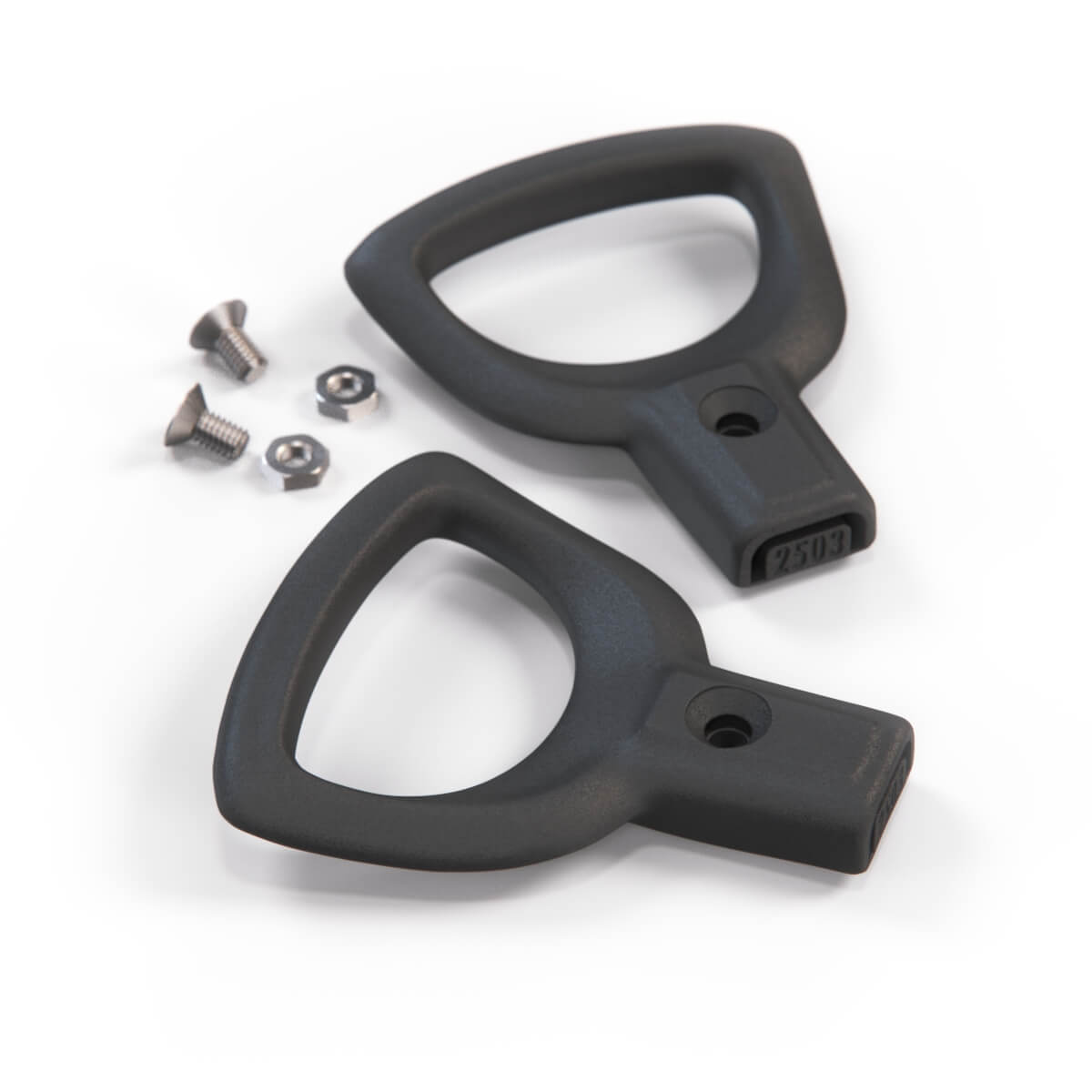 Mercedes W114 / W115 / W116 / W123 Seat Adjustment Lever Repair Kit Set Of 2 schwarz A1169100271