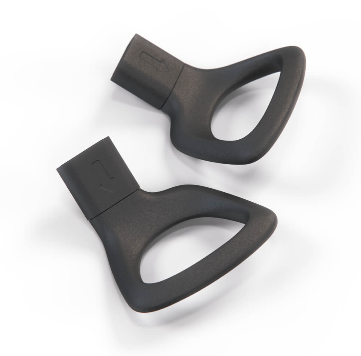 Mercedes W114 / W115 / W116 / W123 Seat Adjustment Lever Repair Kit Set Of 2 schwarz A1239100305 A1239100405