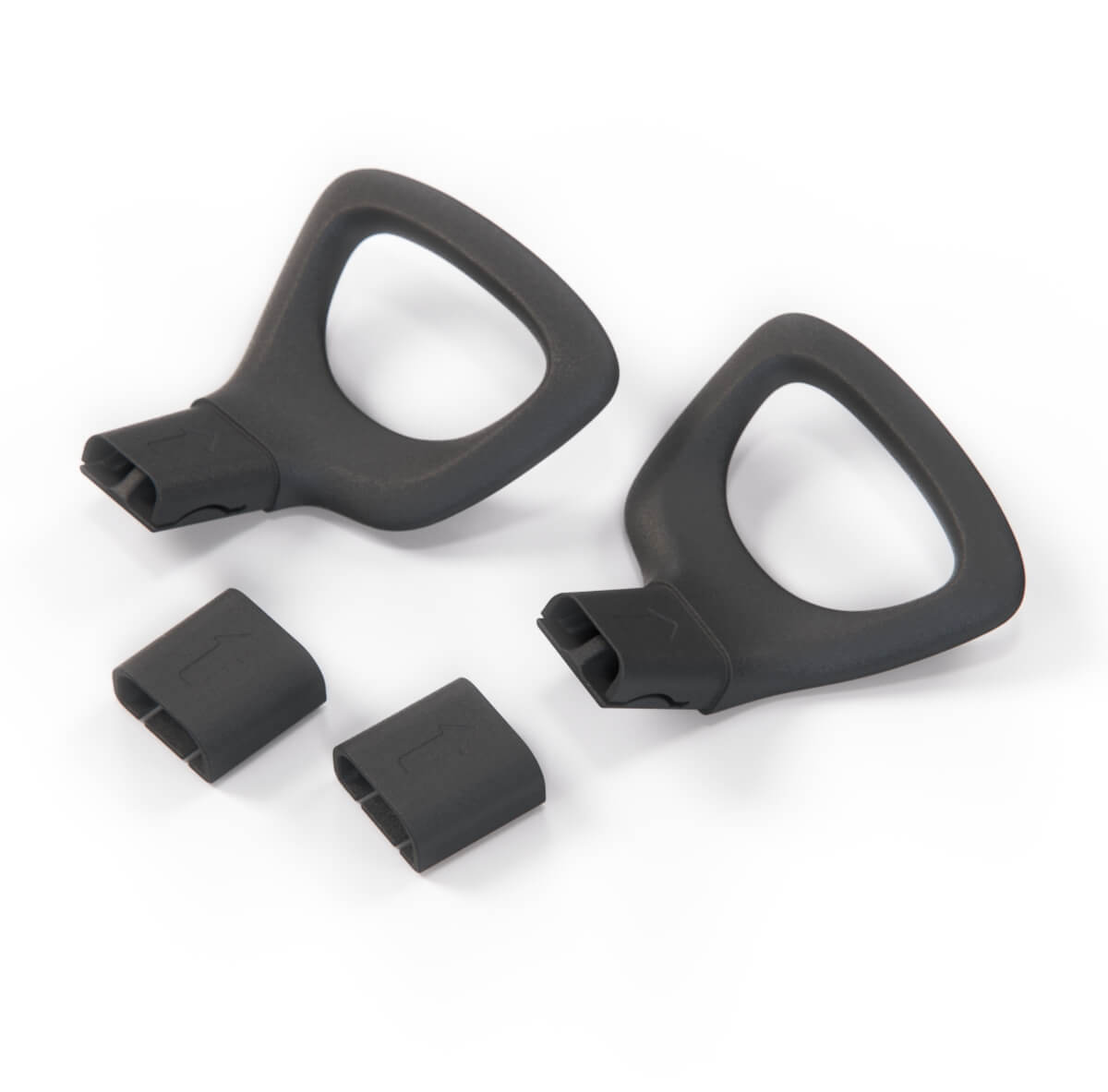 Mercedes W114 / W115 / W116 / W123 Seat Adjustment Lever Repair Kit Set Of 2 schwarz A1239100305 A1239100405