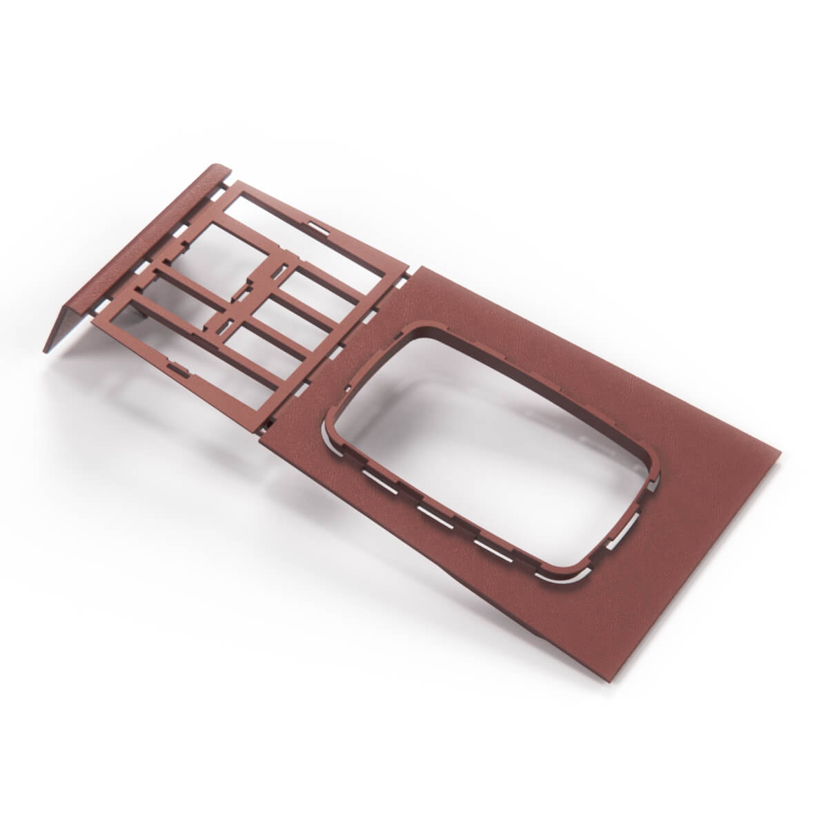 Mercedes W123 Abdeckung Centre Console Plastic A1236830122