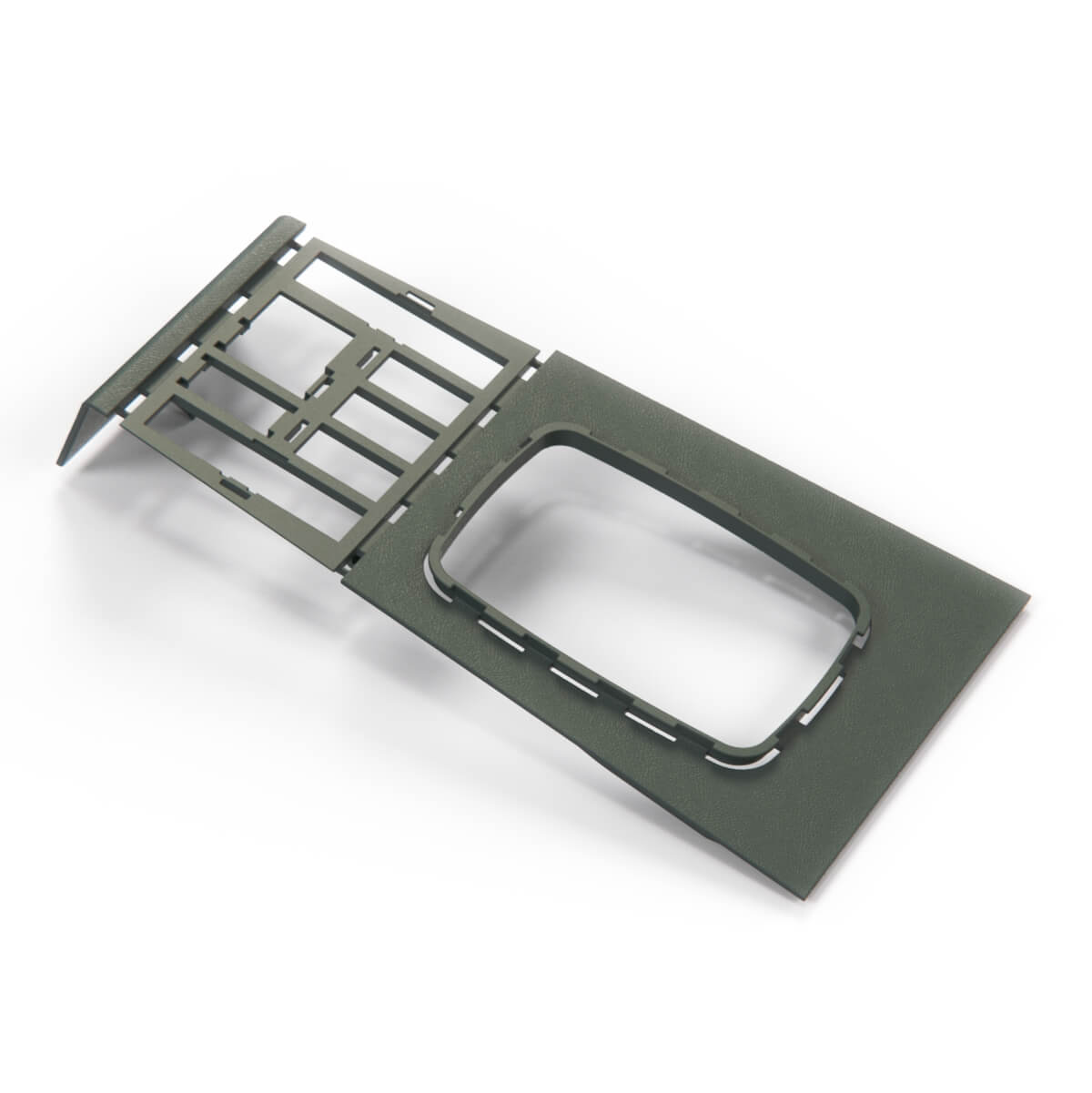 Mercedes W123 Abdeckung Centre Console Plastic A1236830122