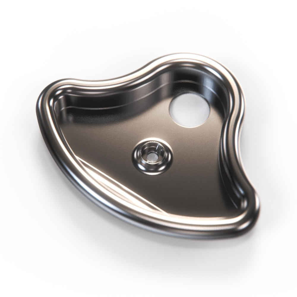 Mercedes W123 S123 C123 Manual Sunroof Recess Plate schwarz / Chrome / Cremebeige / Grey A1237800163