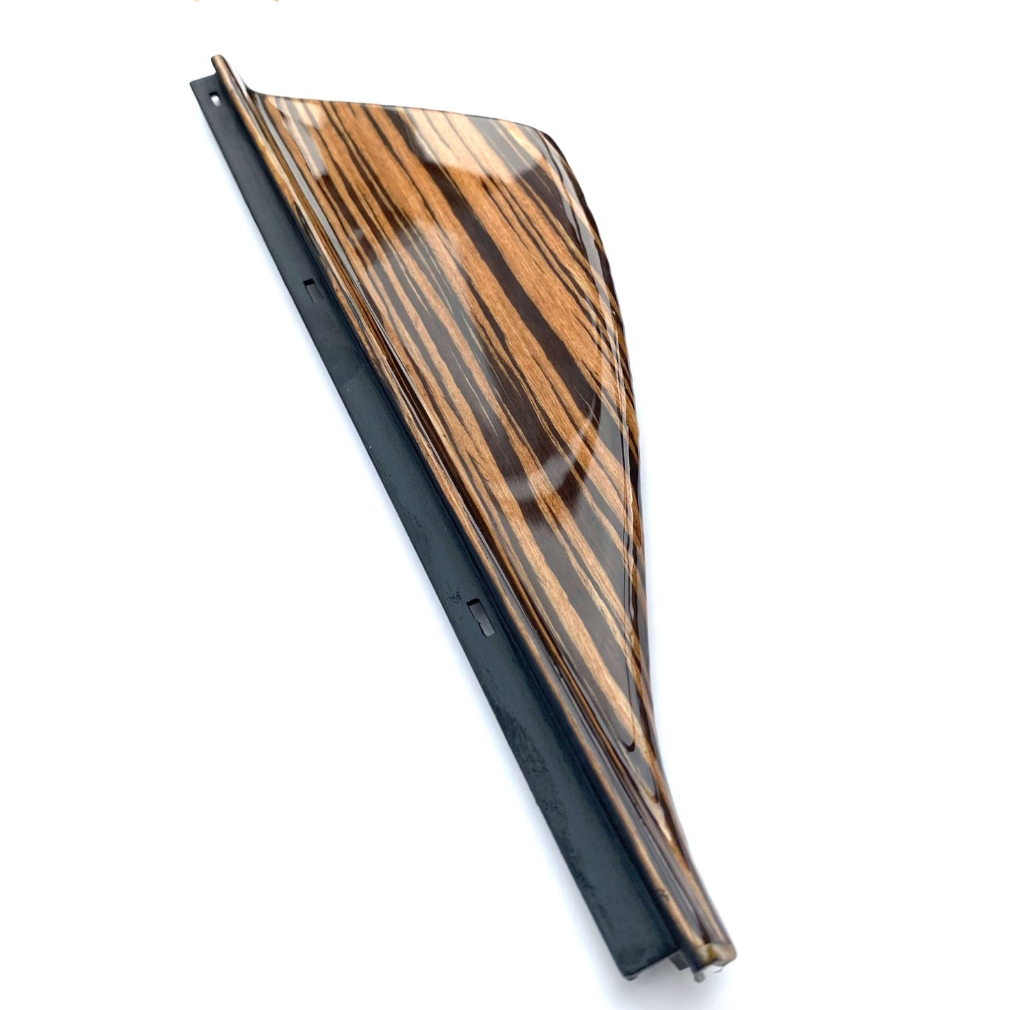 Mercedes W124 C124 Custom Gurt-/Zuführer-Seitenabdeckung links/rechts Zebrano Wood A1246921122 / A1246921222