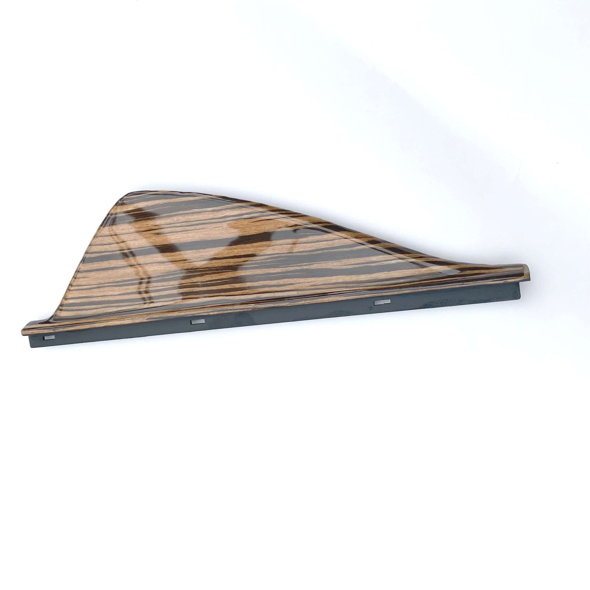 Mercedes W124 C124 Custom Gurt-/Zuführer-Seitenabdeckung links/rechts Zebrano Wood A1246921122 / A1246921222