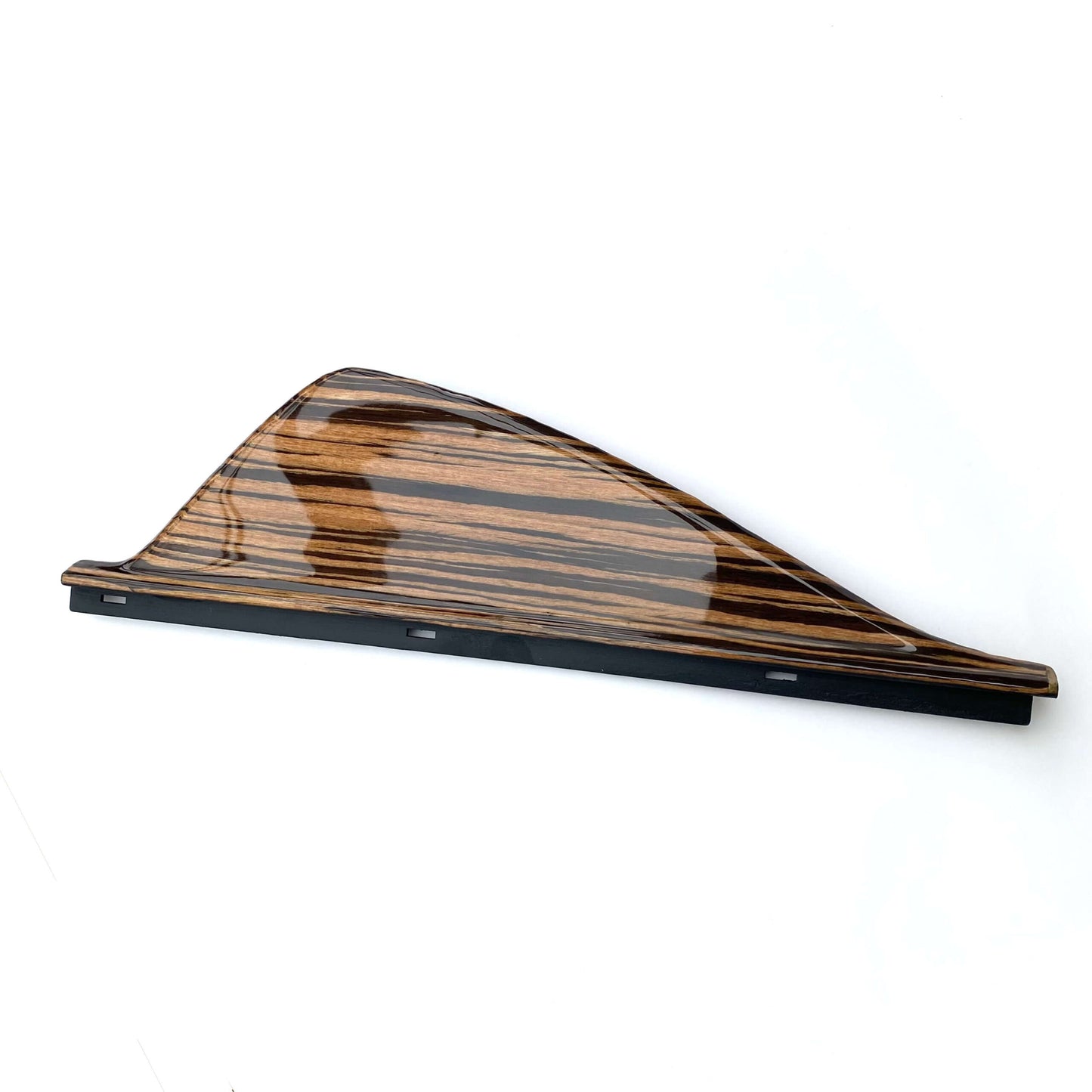 Mercedes W124 C124 Custom Gurt-/Zuführer-Seitenabdeckung links/rechts Zebrano Wood A1246921122 / A1246921222