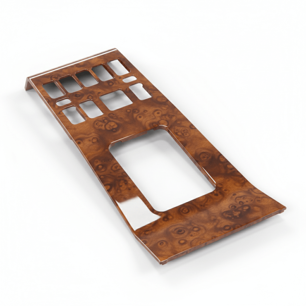 Mercedes W124 Center Console Wooden Verkleidung Zebrano / Walnut All Version A1246833037