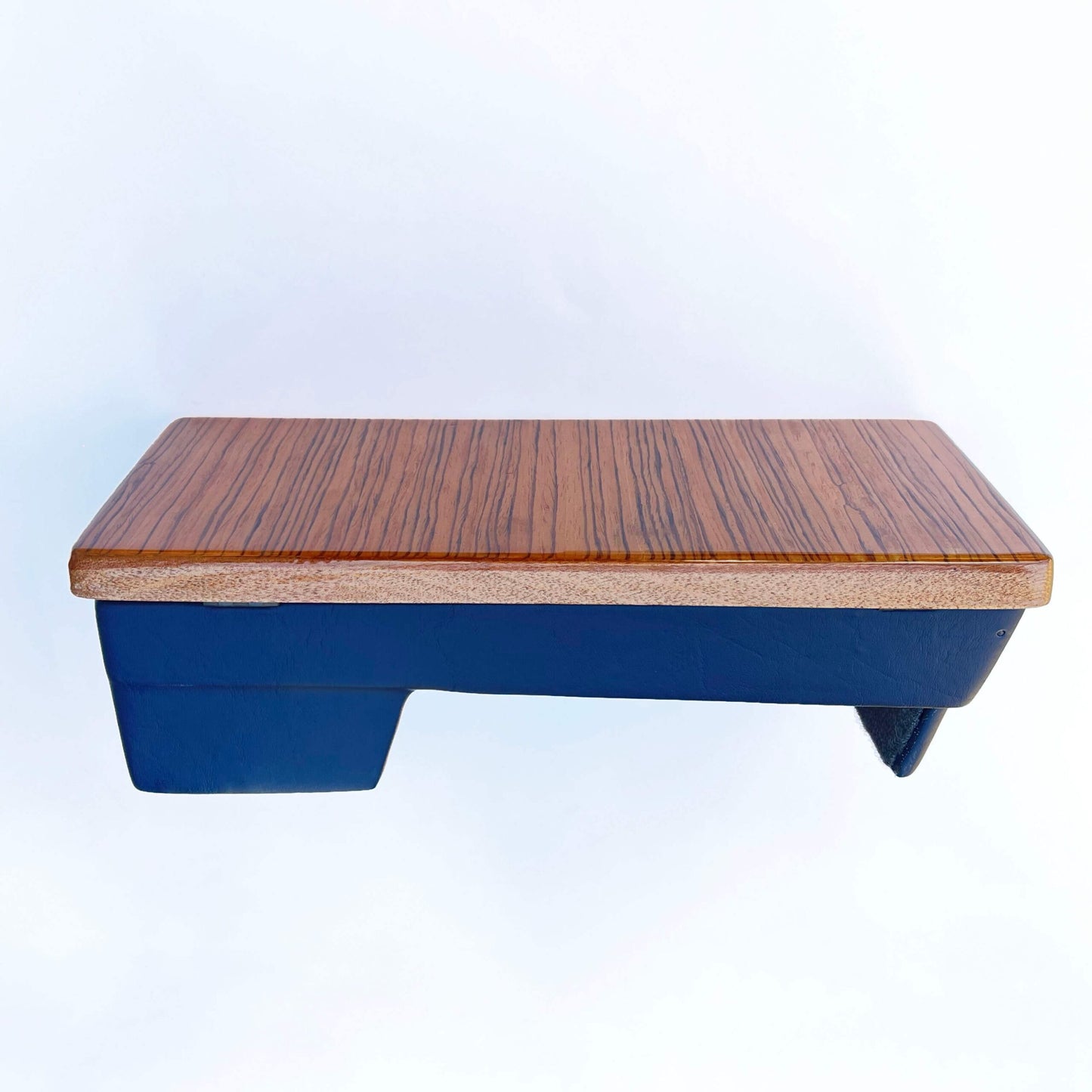 Mercedes W124 Central Console Armrest Leather And Wood Box
