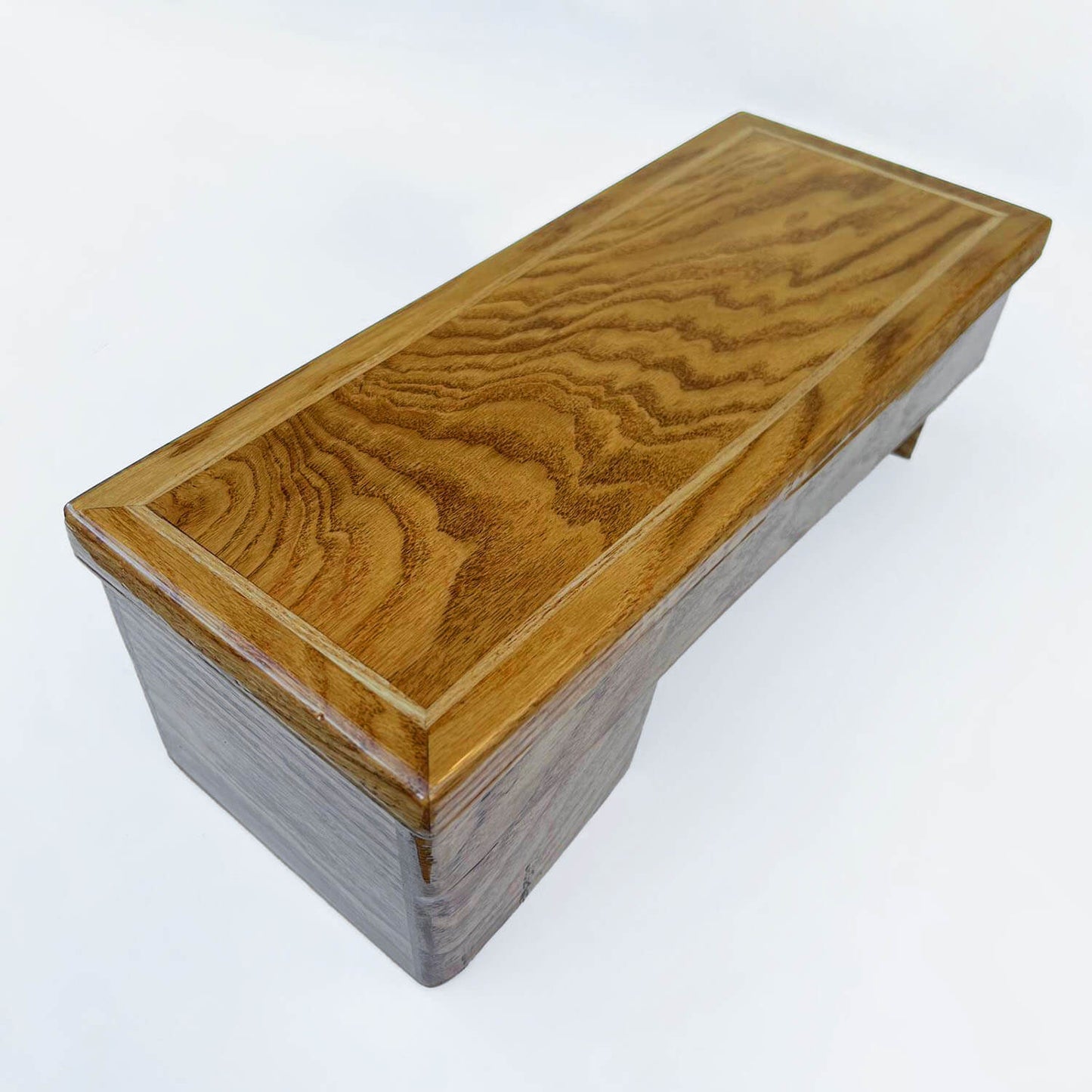 Mercedes W124 Central Console Armrest Wooden Box