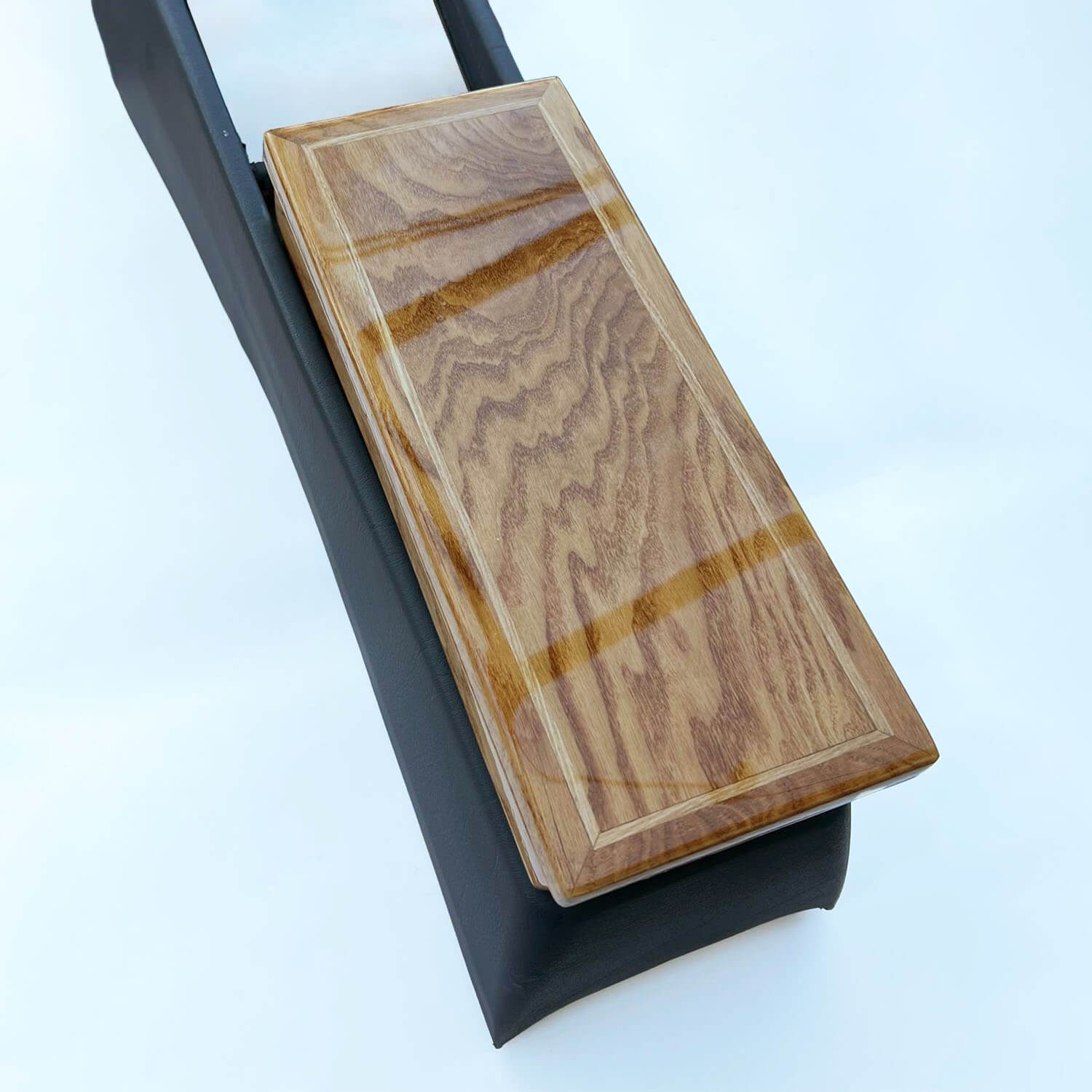 Mercedes W124 Central Console Armrest Wooden Box