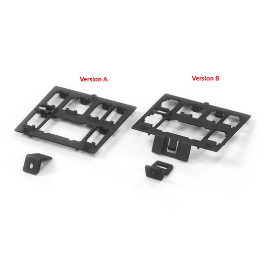 Mercedes W124 Console Attachment Bracket A1246830700 & A1246830035 Version A Or Version B
