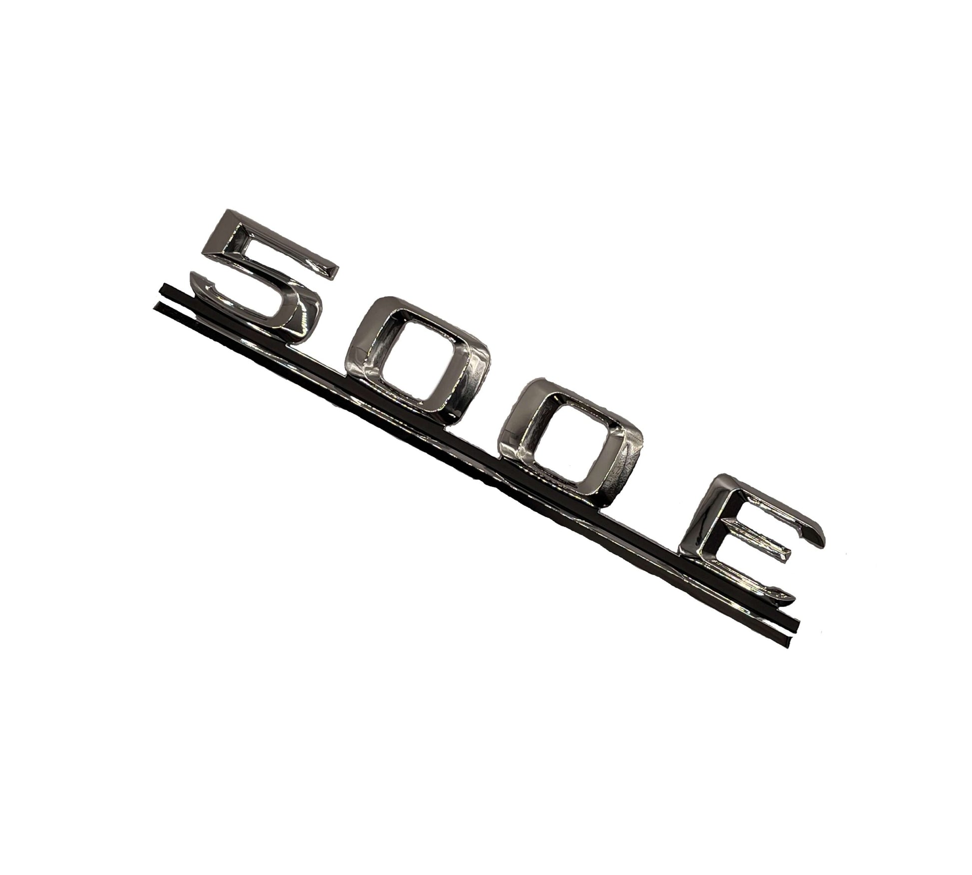 Mercedes W124 Emblem 500E Chrome A1248173715
