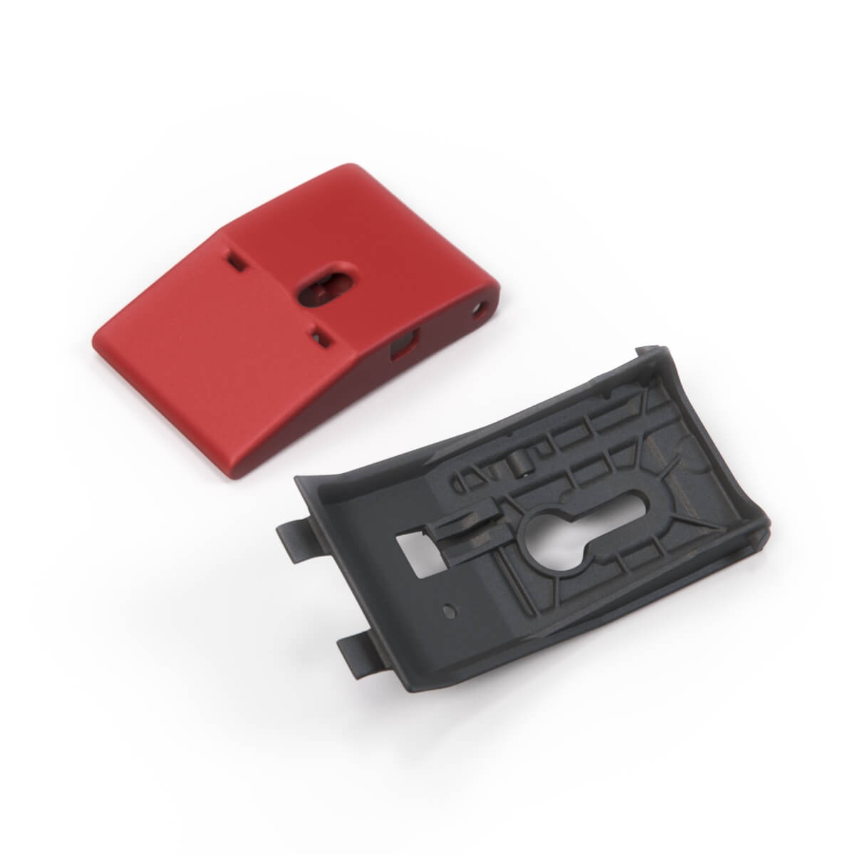 Mercedes W124 Hood Release Handle Lever Red And schwarz A1248800120