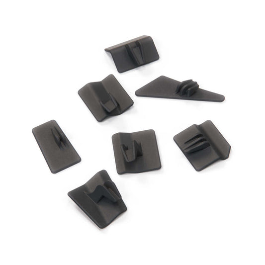 Mercedes W124 Rear Door Panel Clip Repair Kit links/rechts Set Of 7 (Door Card Mounting Clips) schwarz