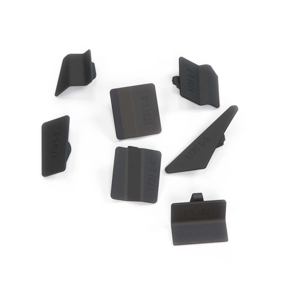 Mercedes W124 Rear Door Panel Clip Repair Kit links/rechts Set Of 7 (Door Card Mounting Clips) schwarz