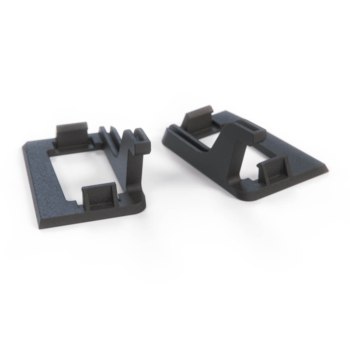 Mercedes W124 Repair Kit For Centre Console Verkleidung Bracket Left & Right schwarz A1246830225 & A1246830223