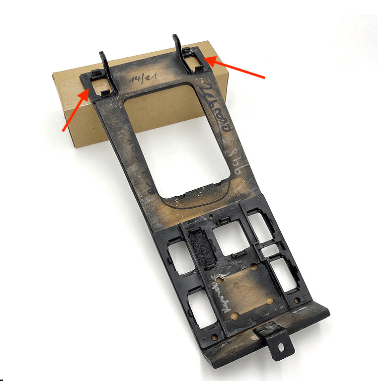 Mercedes W124 Repair Kit For Centre Console Verkleidung Bracket Left & Right schwarz A1246830225 & A1246830223