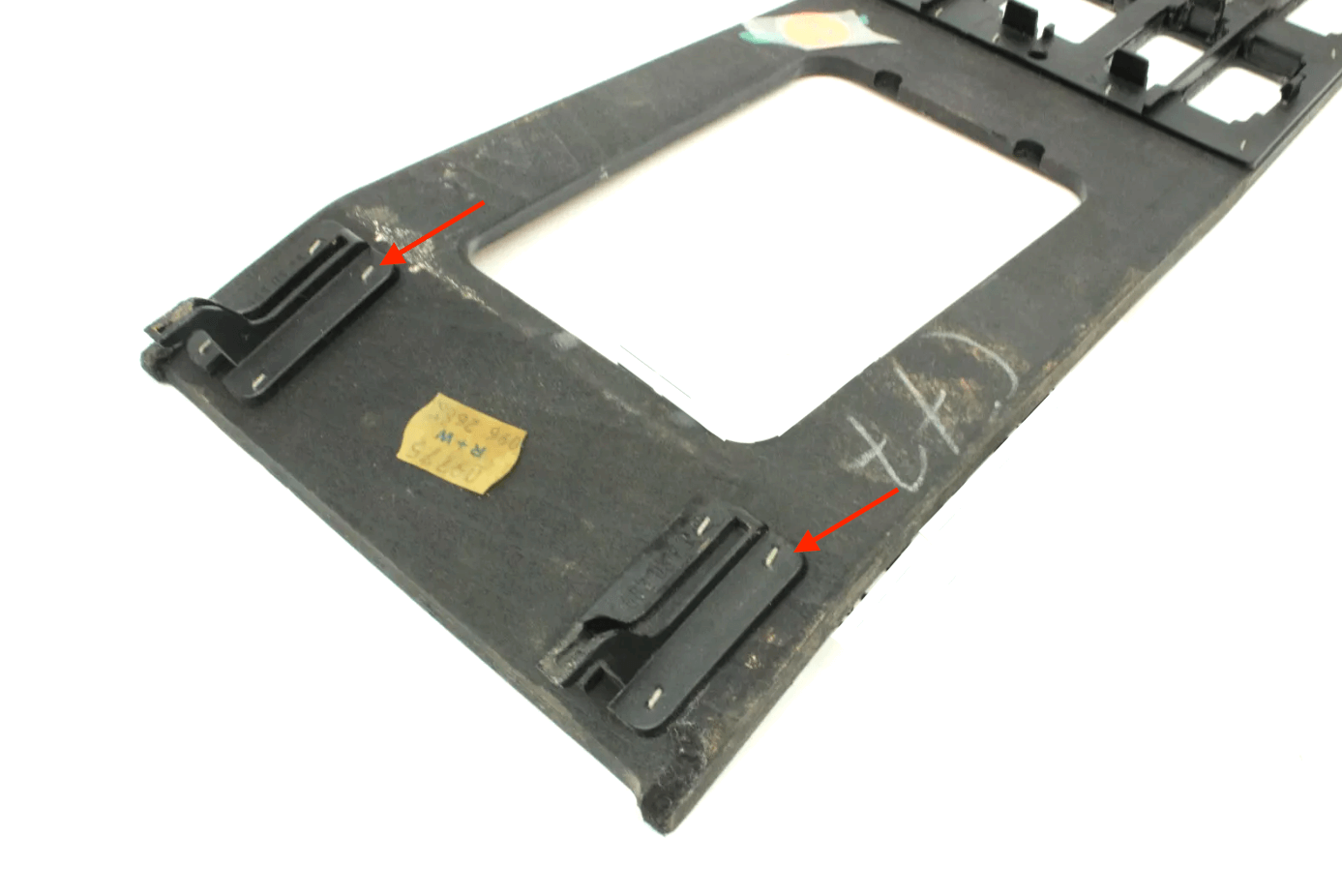 Mercedes W124 Repair Kit For Centre Console Verkleidung Bracket Set Of 2 schwarz A1246830323