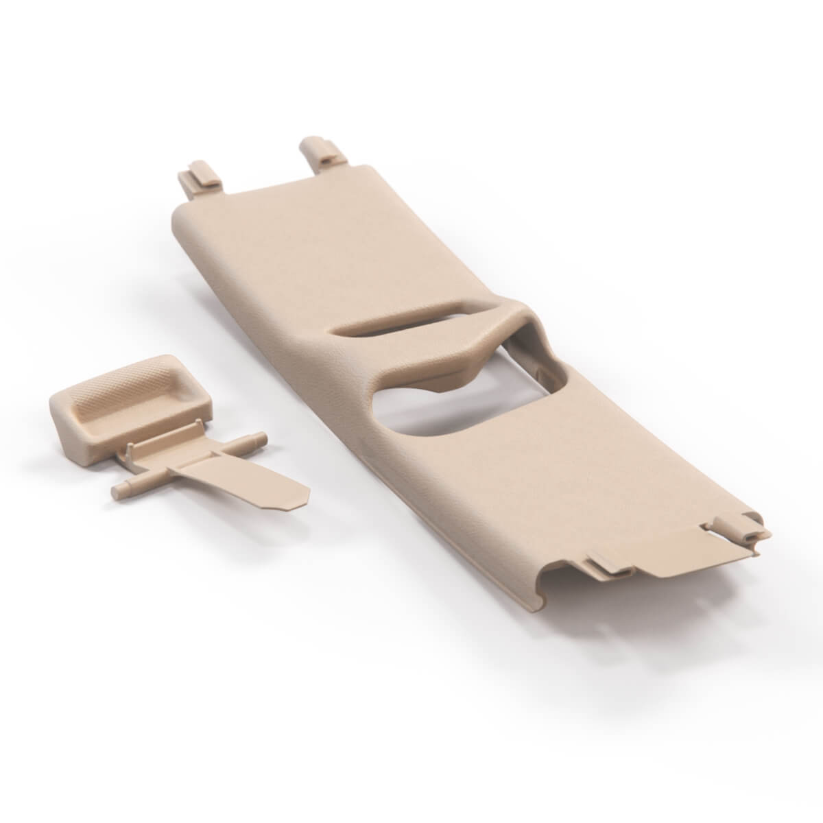 Mercedes W124 Seat Belt Regulation Abdeckung And Button For B-Pillar Post links/rechts A2016900930, A1246920122 / A2016901030, A1246920222