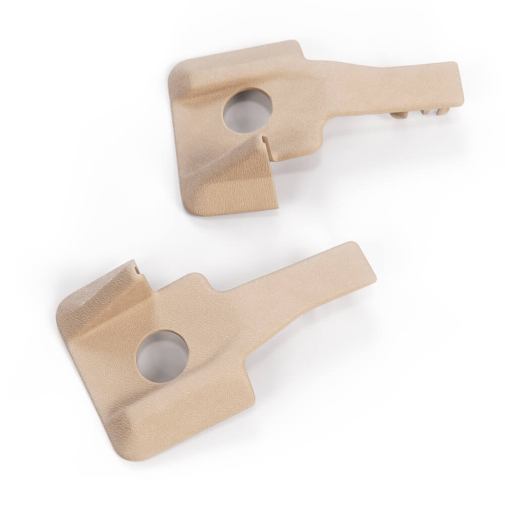 Mercedes W124 W201 Power Seat Rail Verkleidungs Set Of 2 A1246840318 / A1246840418