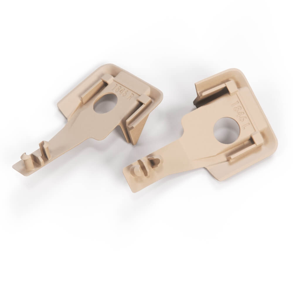 Mercedes W124 W201 Power Seat Rail Verkleidungs Set Of 2 A1246840318 / A1246840418