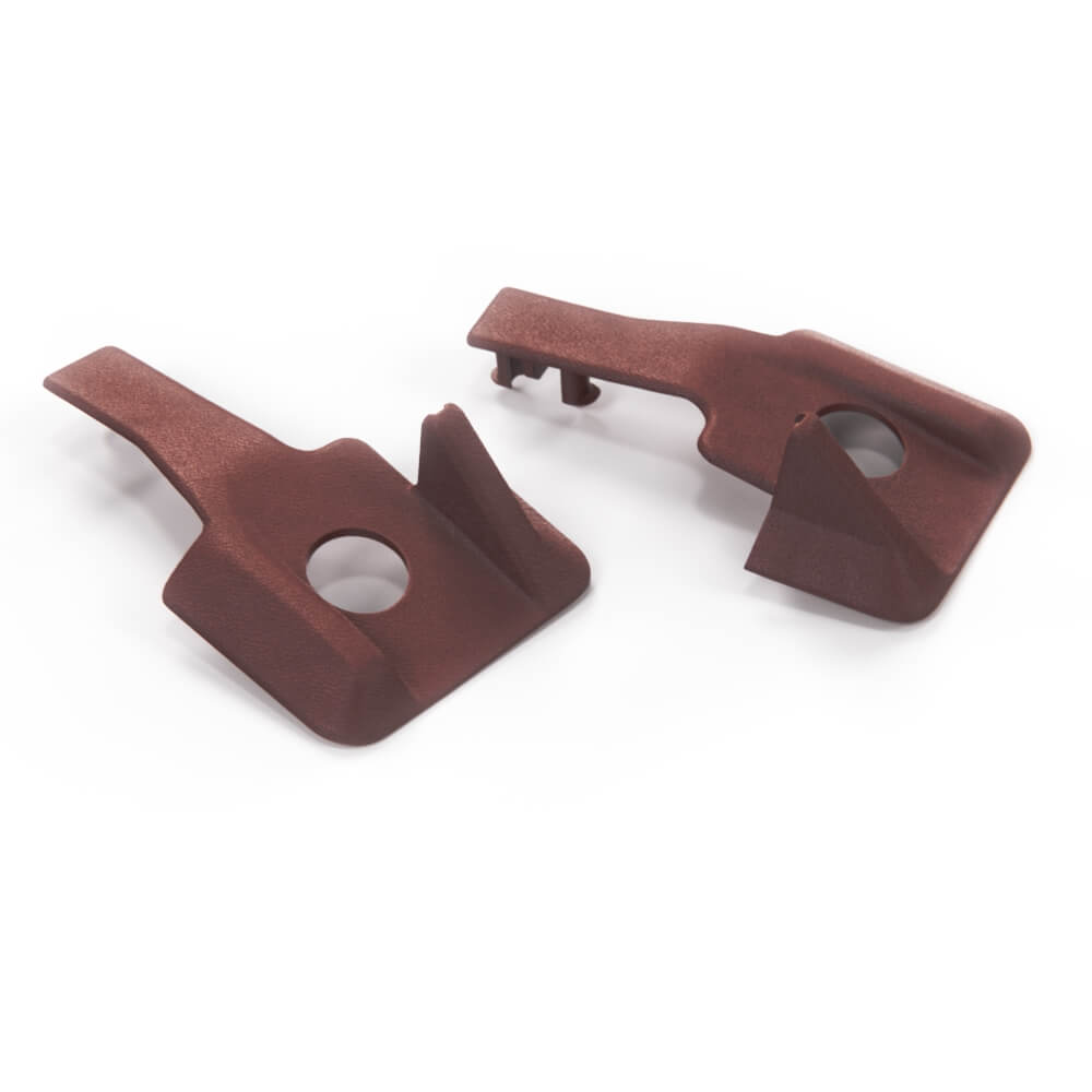 Mercedes W124 W201 Power Seat Rail Verkleidungs Set Of 2 A1246840318 / A1246840418