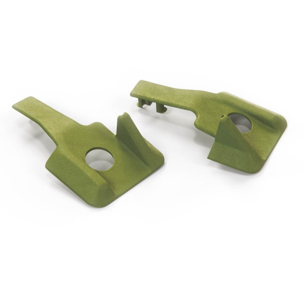 Mercedes W124 W201 Power Seat Rail Verkleidungs Set Of 2 A1246840318 / A1246840418