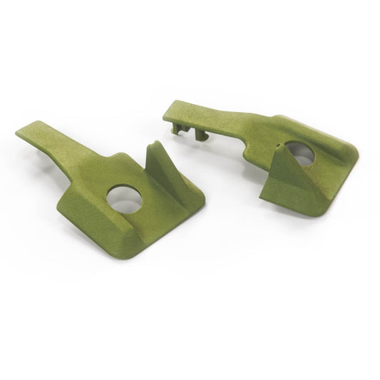 Mercedes W124 W201 Power Seat Rail Verkleidungs Set Of 2 A1246840318 / A1246840418