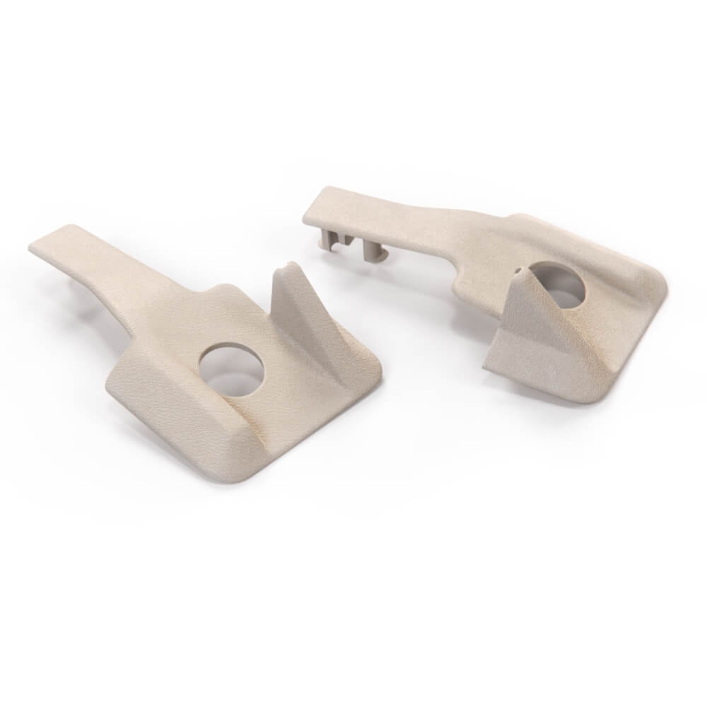 Mercedes W124 W201 Power Seat Rail Verkleidungs Set Of 2 A1246840318 / A1246840418