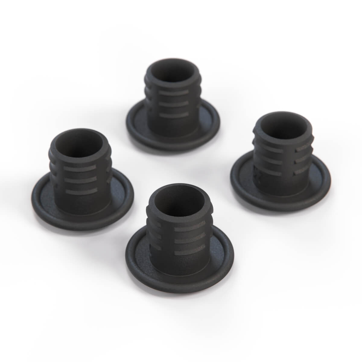 Mercedes W124 / W201 Prelift Side Skirt Jacking Point Abdeckkappe Set Of 4 schwarz Or Primed A2018990008