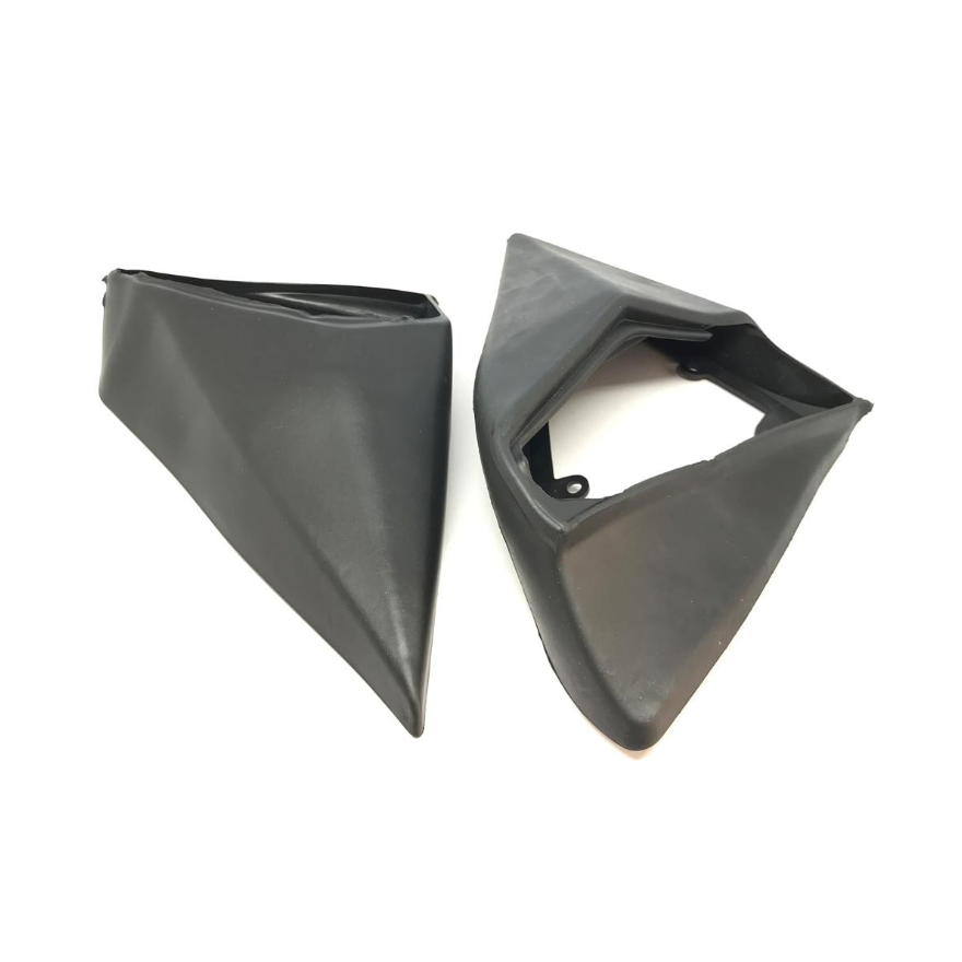 Mercedes W124 W201 Side Mirror Rubber Seal Pad Set Of 2 Left And Right schwarz A1248107716