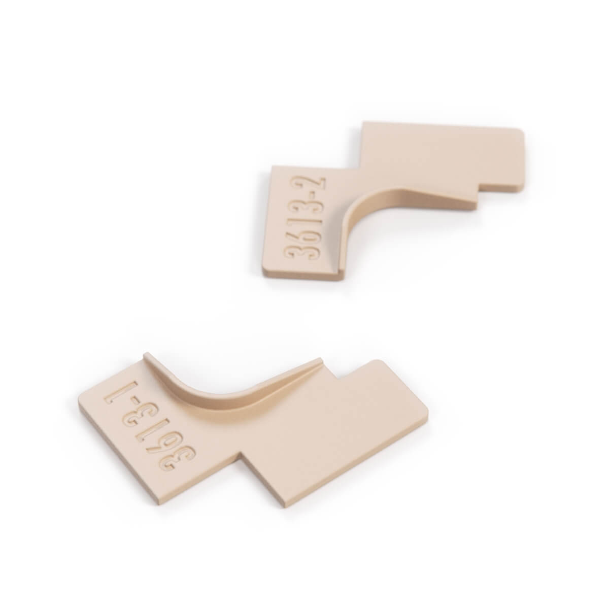 Mercedes W126 SEC Sunroof Headliner Corner Verkleidung Plastic Set Of 2
