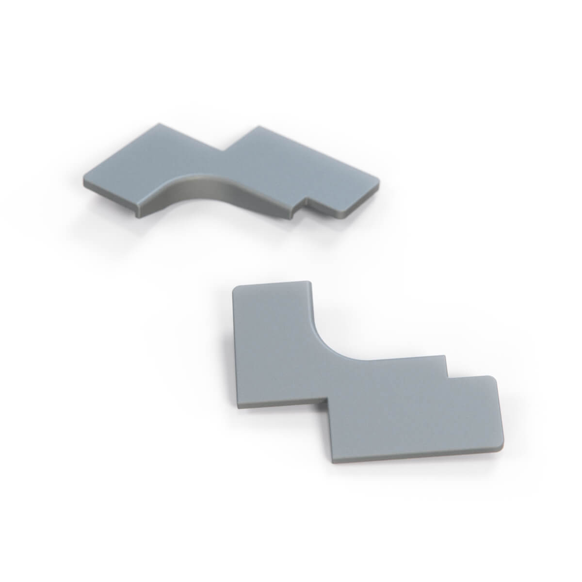 Mercedes W126 SEC Sunroof Headliner Corner Verkleidung Plastic Set Of 2