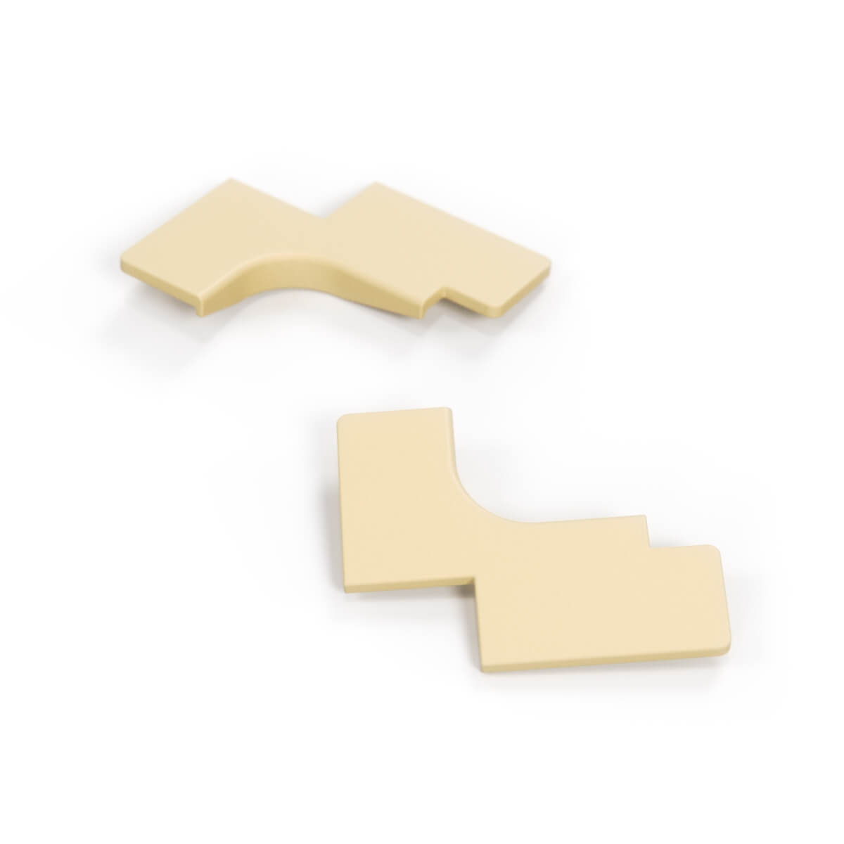 Mercedes W126 SEC Sunroof Headliner Corner Verkleidung Plastic Set Of 2