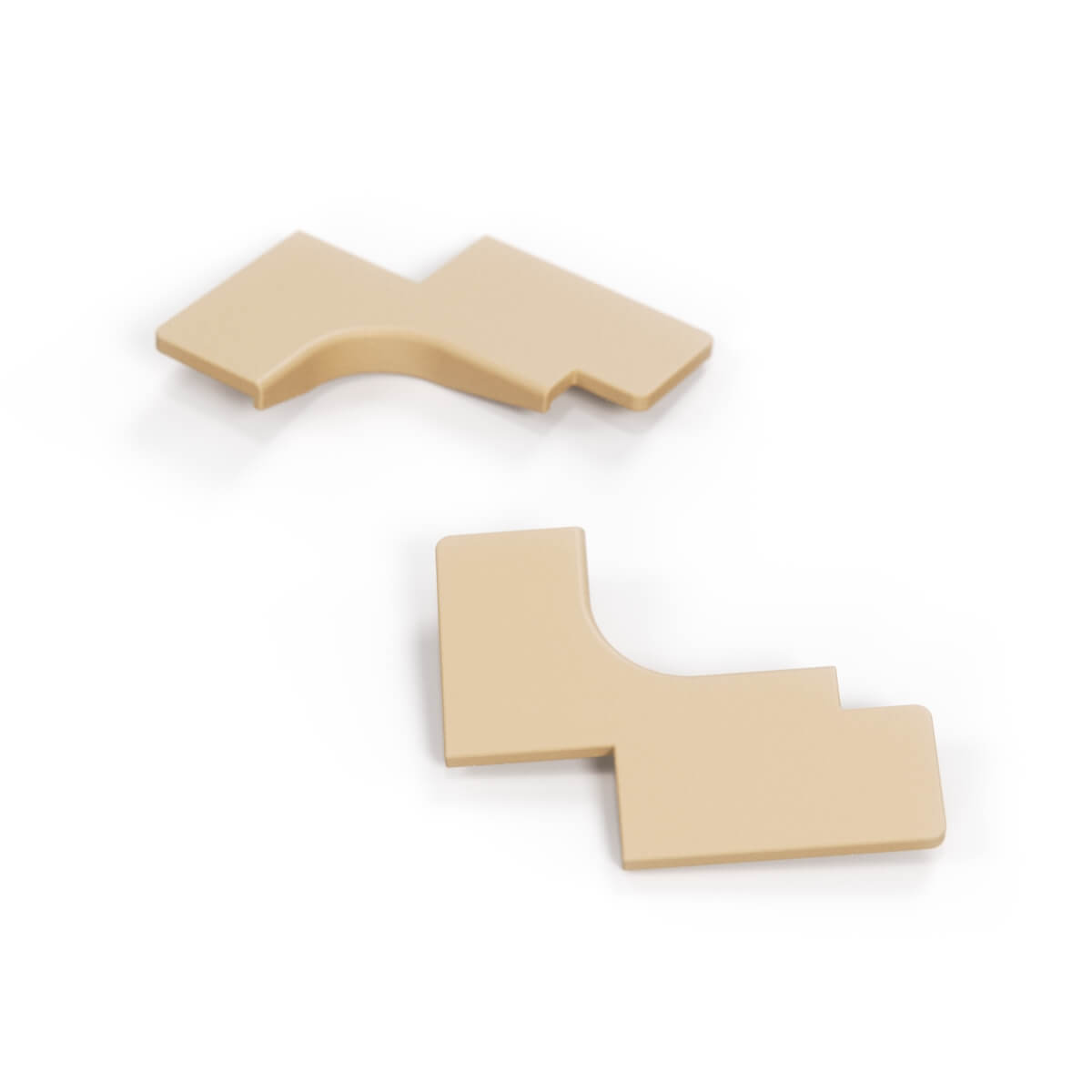 Mercedes W126 SEC Sunroof Headliner Corner Verkleidung Plastic Set Of 2