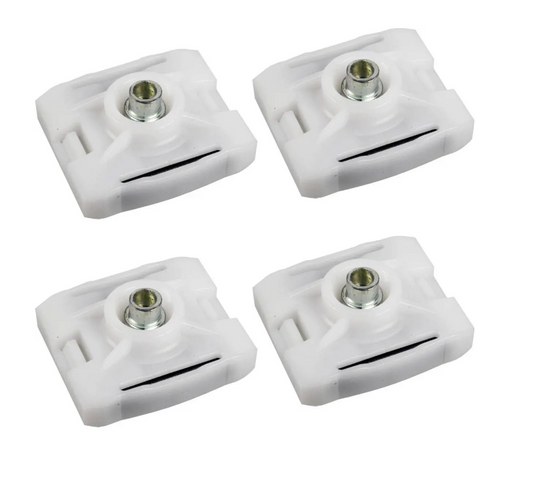 Mercedes W126 Window Sliding Jaw Clip Regulator Retainer Bushing Set Of 4 A1267200142