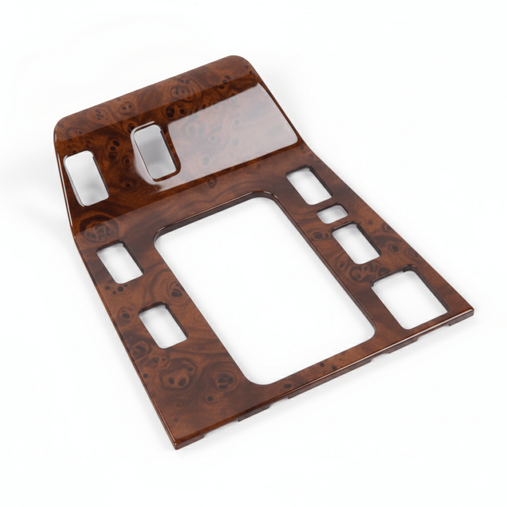 Mercedes W140 Center Console Verkleidung Panel Abdeckung (4 Version) Wood Zebrano / Walnut