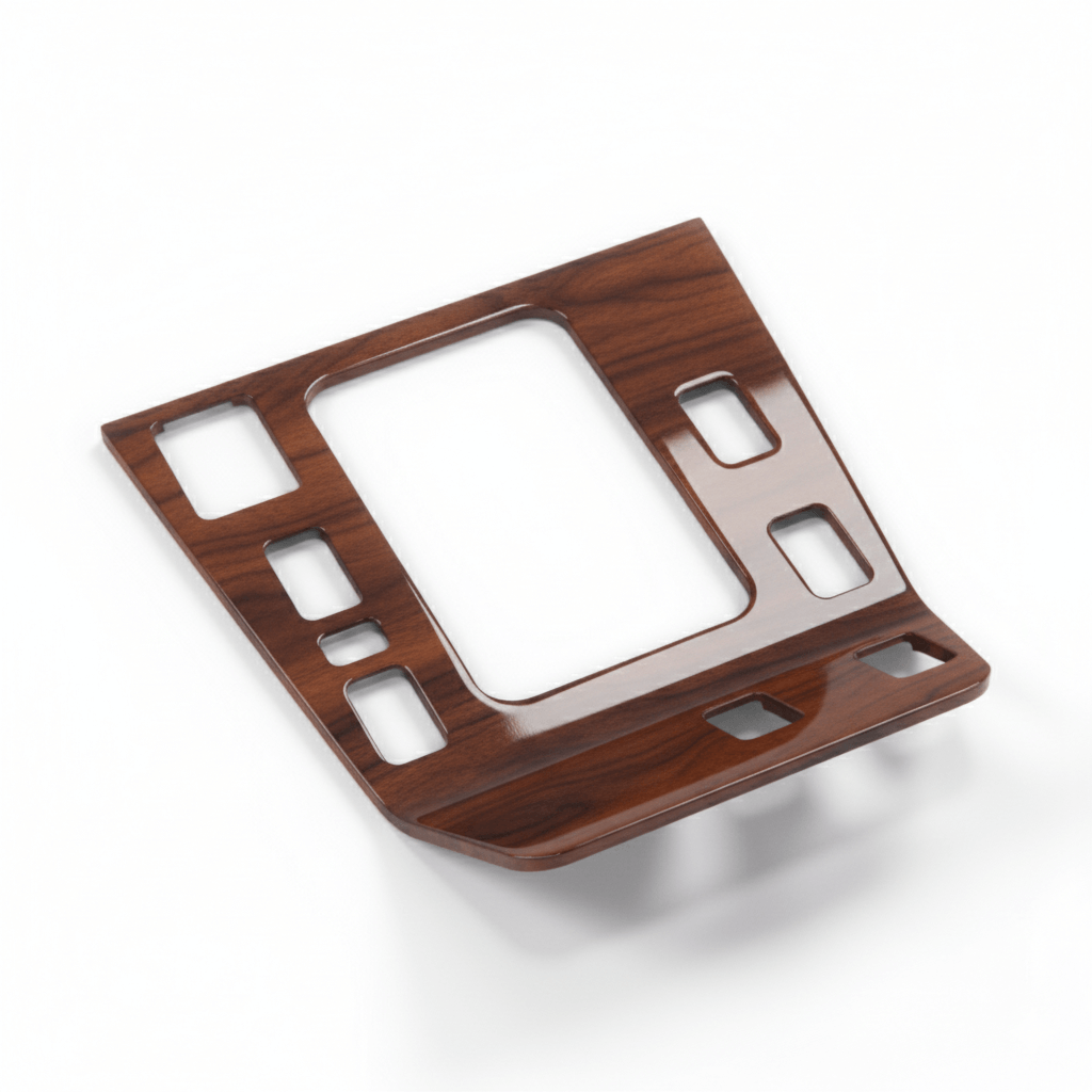 Mercedes W140 Center Console Verkleidung Panel Abdeckung (4 Version) Wood Zebrano / Walnut