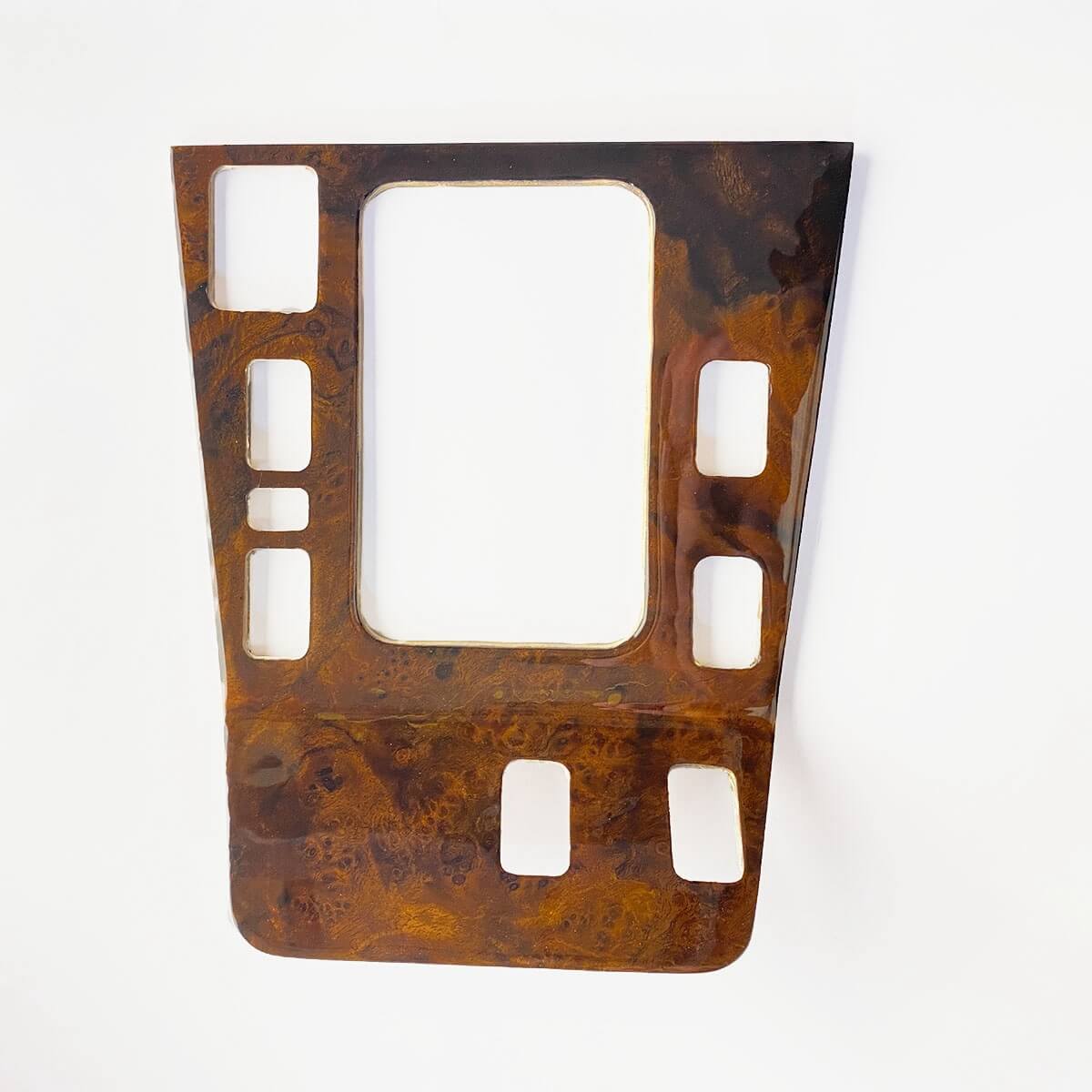 Mercedes W140 Center Console Verkleidung Panel Abdeckung (4 Version) Wood Zebrano / Walnut