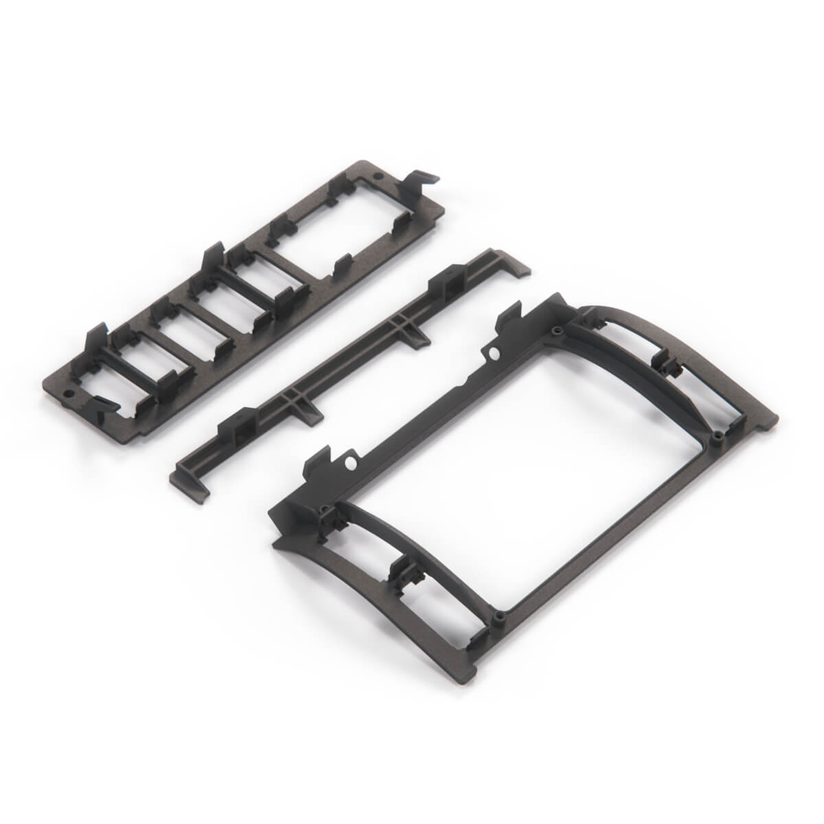 Mercedes W140 Console Control Panel Repair Brackets schwarz A1406830035 A1406830300