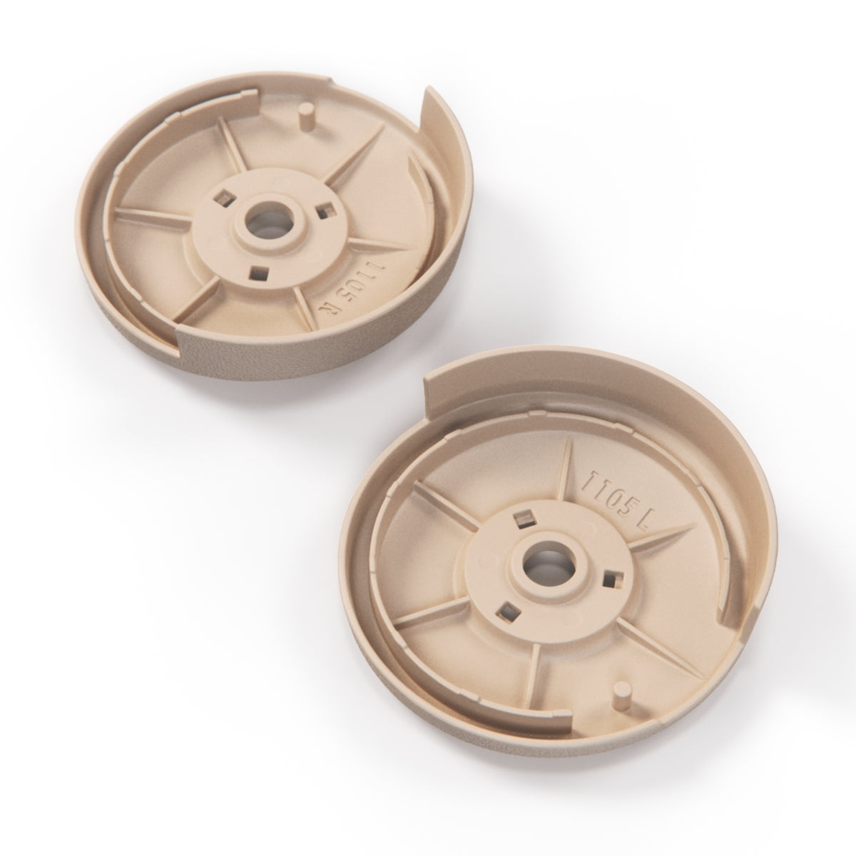 Mercedes W140 S600 Console Armrest Verkleidung Abdeckkappe Set Of 2 A1409700629 & A1409700629