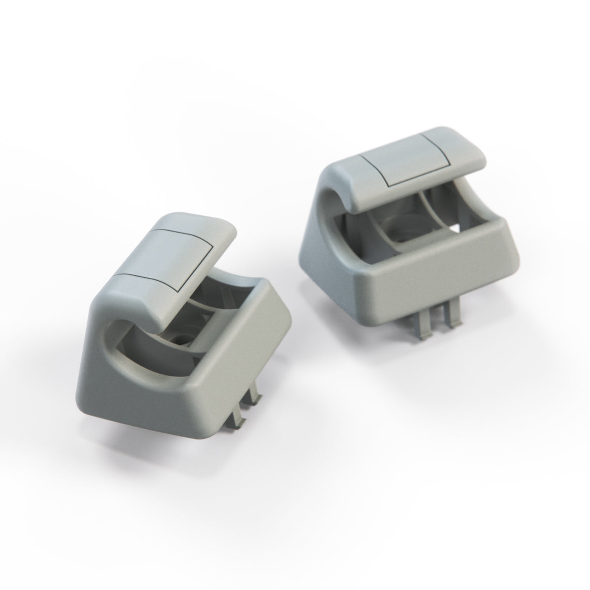 Mercedes W140 W202 W203 W210 W220 C215 Sun Visor Mount Clip Set Of 2 A2028100712