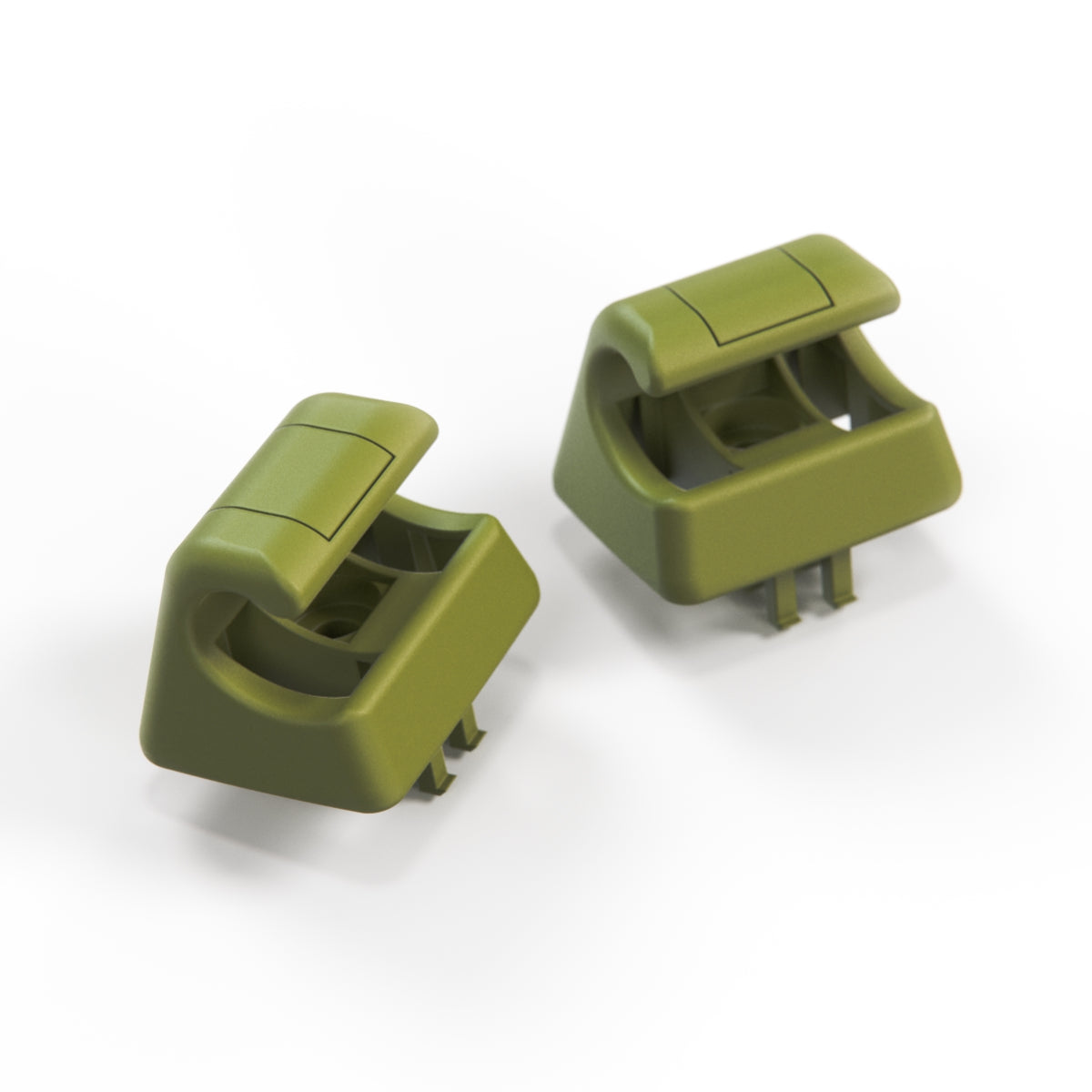 Mercedes W140 W202 W203 W210 W220 C215 Sun Visor Mount Clip Set Of 2 A2028100712