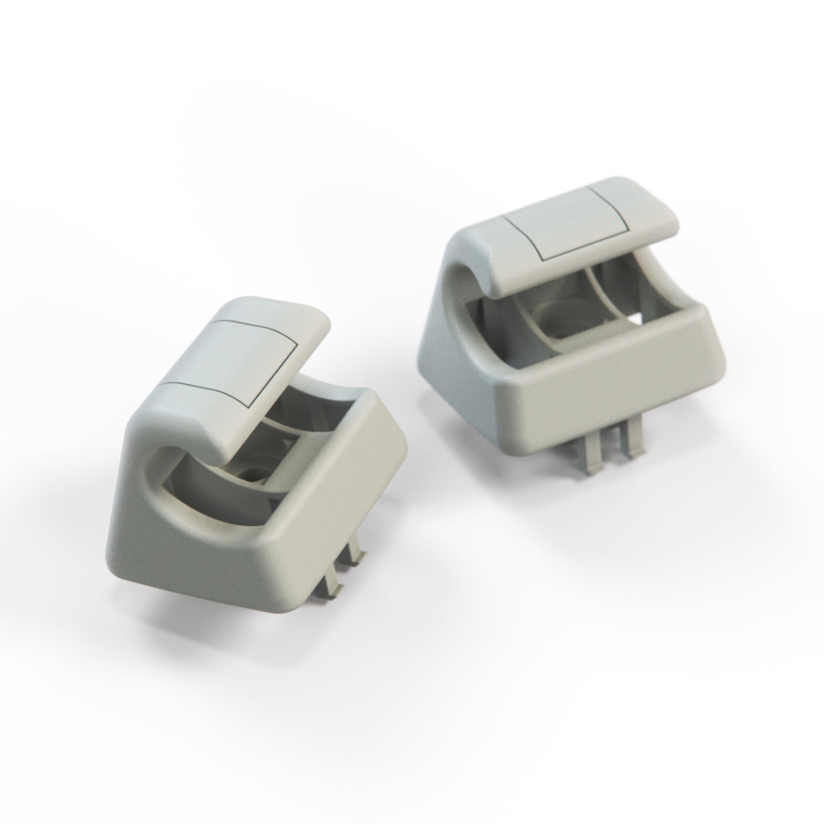 Mercedes W140 W202 W203 W210 W220 C215 Sun Visor Mount Clip Set Of 2 A2028100712