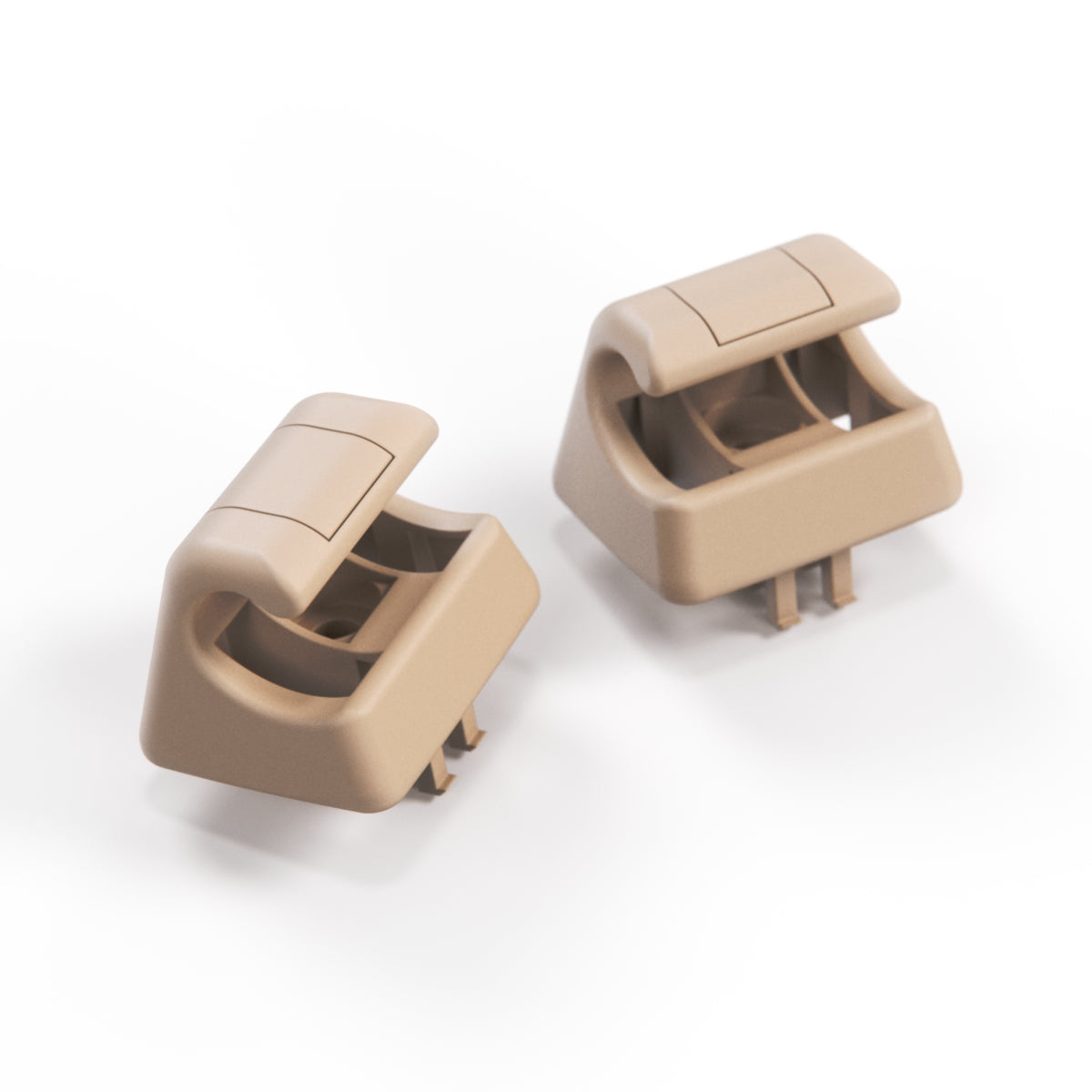 Mercedes W140 W202 W203 W210 W220 C215 Sun Visor Mount Clip Set Of 2 A2028100712