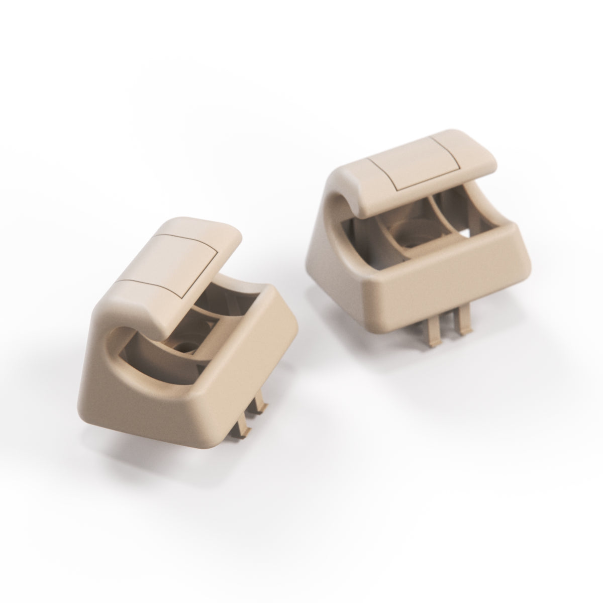 Mercedes W140 W202 W203 W210 W220 C215 Sun Visor Mount Clip Set Of 2 A2028100712