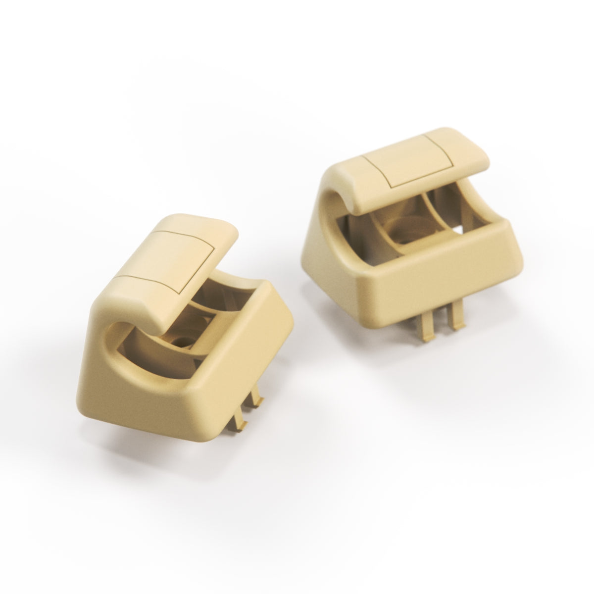 Mercedes W140 W202 W203 W210 W220 C215 Sun Visor Mount Clip Set Of 2 A2028100712