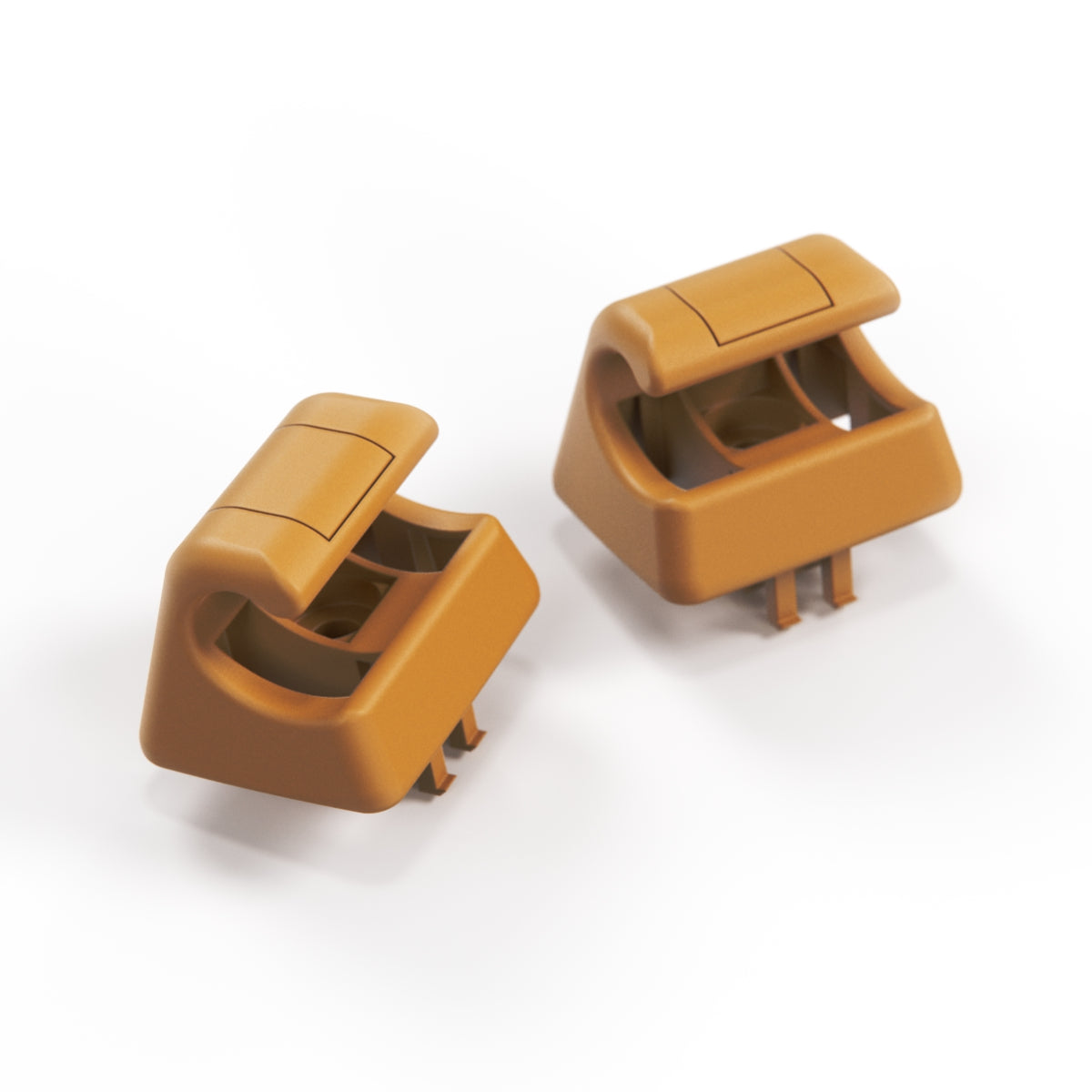 Mercedes W140 W202 W203 W210 W220 C215 Sun Visor Mount Clip Set Of 2 A2028100712